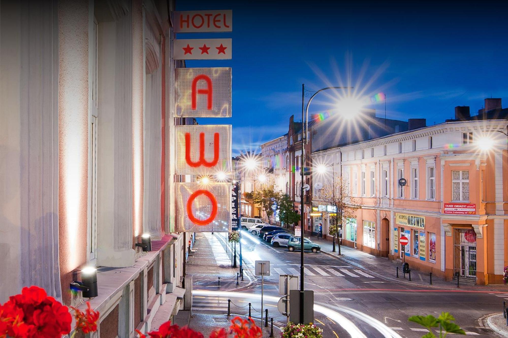 Hotel Awo Hnězdno Exteriér fotografie